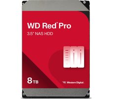 WD Red Pro WD8005FFBX 8 TB / HDD / 3,5 Zoll / SATA 6 GB / Lesen: 164 MB/s / Schreiben: 164 MB/s / 7200 U/min / 256 MB Cache