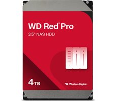 WD Red Pro 4005FFBX 4 TB / HDD / 3,5 Zoll / SATA 6 GB / Lesen: 217 MB/s / Schreiben: 217 MB/s / 7200 U/min / 256 MB Cache