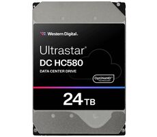 WD Ultrastar DC HC580 24 TB / Festplatte / 3,5 Zoll / SCSI 12 GB / 7200 U/min / 512 MB Cache 