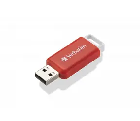 Verbatim DataBar 16GB rot / Flash-Disk / USB 2.0