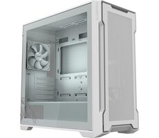 GIGABYTE C102 GLASS ICE / mATX / 2x USB3.0 / 2x 120mm / ohne Netzteil / transparentes Seitenteil 