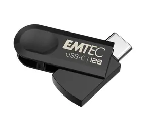 EMTEC C280 USB 3.2 Typ-C 128 GB / Flash-Laufwerk / Lesen: 80 Mbs / Schreiben: 20 MBs