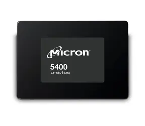 Micron 5400 MAX 3840 GB / 2,5 Zoll SATA / R: 540 MBit/s / W: 520 MBit/s / MTBF: 3M