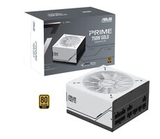Asus Prime AP-750G weiß / ATX / 750W / 80 PLUS Gold / 120 mm / modular