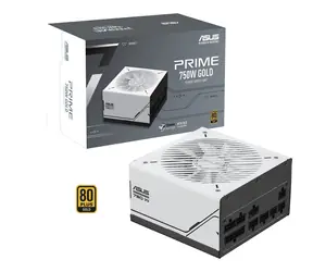 Asus Prime AP-750G weiß / ATX / 750W / 80 PLUS Gold / 120 mm / modular