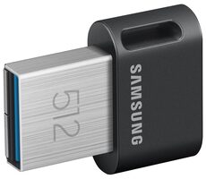 Samsung Fit PLUS 512GB schwarz / Flash-Laufwerk / USB-A 3.2 Gen 1 - (USB-A 3.0)