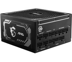 MSI MAG A1000GL PCIE5 schwarz / 1000W / 135mm / ATX3.1 / aktives PFC / 80PLUS Gold 