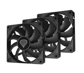 Genesis Oxal 120 schwarz / Lüfter / 120mm / 46,1 CFM / 3Stk