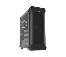 Genesis Irid 505F schwarz / PC-Gehäuse / ATX, Micro-ATX, Mini-ITX / USB 2.0 / USB 3.0