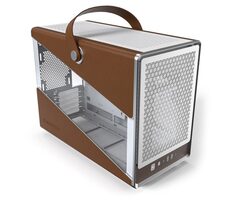 Montech Heritage weiß / Micro ATX / 2x USBA / 1x USB-C / ohne Netzteil / transparentes Seitenteil
