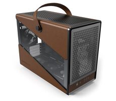 Montech Heritage Pro schwarz / Micro ATX / 2x USBA / 1x USB-C / 4X 120mm / ohne Netzteil / transparentes Seitenteil