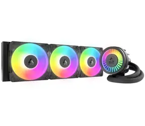 ARCTIC Liquid Freezer III Pro 360 ARGB schwarz / 3x 120mm / 2500 RPM / 77 CFM / AMD + Intel