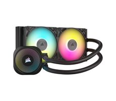 Corsair AIO iCUE LINK Titan RX RGB 240 schwarz / 2x 120mm / 36dB / 300-2100 U/min / 73,5CFM / Intel + AMD