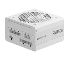 Corsair RM750e weiß / 750W / 80PLUS Gold / Vollmodular / 120 mm / Aktives PFC