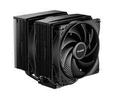 be quiet! Pure Rock Pro 3 schwarz / 2x 120mm PWM / Rifle-Lager / 25,5dB @ 2000RPM / Intel + AMD