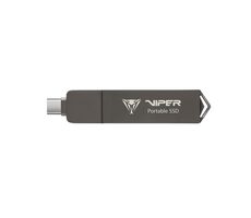 Patriot VIPER PVP30 2TB grau / Externe SSD / R: 1000MBs / W: 1000MBs / USB-C 3.2 Gen 2