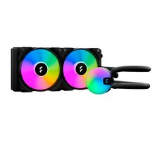 Fractal Design Lumen S24 v2 RGB schwarz / 2x 120mm / 35,5 dB @ 2000 U/min / AMD + Intel