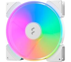 Fractal Design Prisma AL 18 ARGB PWM weiß / 180 mm / 37,4 dB @ 1200 U/min / 146 CFM / 4-poliger PWM