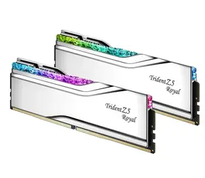 G.Skill Trident Z5 Royal RGB 32GB (2x16GB) 6400Mhz silber / CL30-39-39-102 / DIMM / Nicht-ECC / XMP 3.0