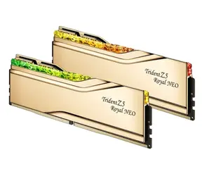 G.Skill Trident Z5 Royal Neo 32 GB (2 x 16 GB) 6400 MHz Gold / CL30-39-39-102 / DIMM / Nicht-ECC / EXPO