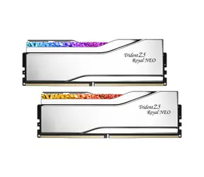 G.Skill Trident Z5 Royal NEO RGB 48GB (2x24GB) 8000Mhz silber / CL40-48-48-128 / DIMM / Nicht-ECC / EXPO
