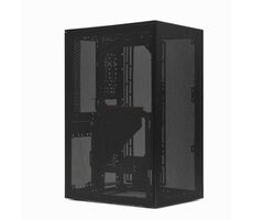 Ssupd Meshroom S V2 schwarz / mITX / 2x USB-A 3.0 / 1x USB-C 3.1 / Riser-Karte 5.0 / ohne Netzteil 