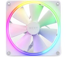 NZXT F140 RGB TWIN 2 Stück weiß / 140 mm / Fluid Dynamic Bearing / 1800 U/min / 89,48 CFM / 4-Pin PWM