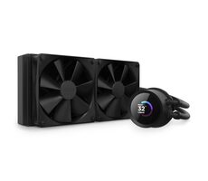 NZXT Kraken 240 schwarz / 2x 120mm / Fluid Dynamic Bearing / 30,6 dB @ 1800 U/min / 78,02 CFM / AMD + Intel 