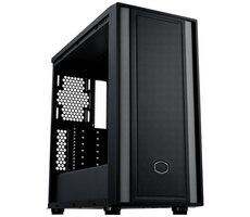 Cooler Master MasterBox 600 Lite schwarz / ATX / 1x USB-A 3.0 & 1x USB-C 3.1 / ohne Netzteil / transparentes Seitenteil