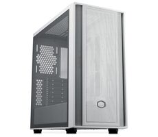 Cooler Master MasterBox 600 Lite weiß / ATX / 1x USB-A 3.0 & 1x USB-C 3.1 / ohne Netzteil / transparentes Seitenteil