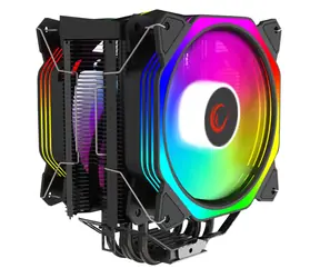 Rampage Octagon C60 schwarz / 2x 120mm / TDP 180W / 29 dB @ 1800 U/min / 57 CFM / Intel + AMD 