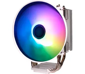 Xilence M403PRO.W.ARGB weiß / 1x 120mm / TDP 150W / 25,6 dB @ 1800 U/min / 61,5 CFM / Intel + AMD 