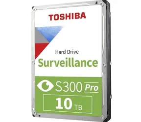 Toshiba S300 Pro Surveillance 10 TB / 3,5 Zoll / 7.200 U/min / 512 MB Cache / SATA III / intern / Bulk