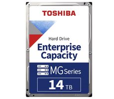 Toshiba Enterprise Capacity MG09 14TB 512e / HDD / 3,5" / SATA 6Gbit / 512MB Cache / 7.200 U/min / intern / 5 Jahre