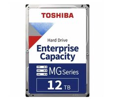 Toshiba Enterprise Capacity MG09 12TB 512e / HDD / 3,5" / SATA 6Gbit / 256MB Cache / 7.200 U/min / intern / 5 Jahre
