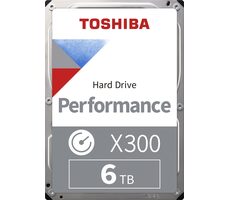 Toshiba X300 Performance 6 TB / 3,5 Zoll / 7.200 U/min / 512 MB Cache / SATA III / CMR