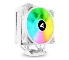 Sharkoon A50 RGB weiß / 1x 120mm / 230W TDP / 1800 U/min @ 30 dB / RGB / AMD + Intel