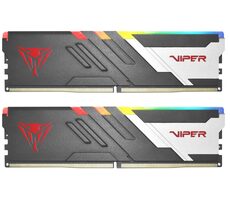 Patriot Viper Venom RGB 32 GB (2 x 16 GB) 6000 MHz grau / DDR5 / CL30 / XMP 3.0 / ungepuffert / 1,35 V 