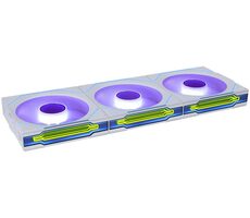 Lian Li UNI FAN SL-INF 120 ARGB PWM weiß 3er-Pack / 120 mm ARGB / 29,2 dB @ 0-2300 U/min / 4-Pin