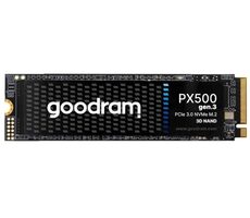Goodram PX500 Gen.3 256 GB / M.2 2280 NVMe / PCIe 3.0 / 3D NAND / R: 3200 MB / W: 1300 MB