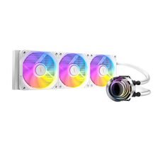 Antec WAK VORTEX LUM 360 ARGB weiß / 3x 120mm / 280W TDP / 1800 U/min @ 31 dB / RGB / AMD + Intel