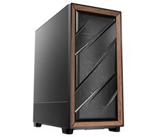 Antec FLUX SE schwarz / E-ATX / 2x USB-A 3.0 / 1x USB-C / 4X 120mm + 1x 140mm / ohne Netzteil / transparentes Seitenteil