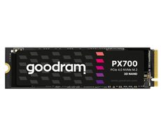 Goodram PX700 4 TB / M.2 2280 NVMe / PCIe 4.0 / 3D NAND / R: 7400 MB / W: 6500 MB