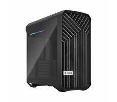 Ausgepackt - Fractal Design Torrent Compact Black TG Dark Tint schwarz / E-ATX / 1x USB 3.1 Typ C + 2x USB 3.0 / ohne Netzteil / unverpackt
