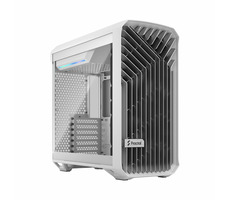 Unboxed - Fractal Design Torrent Compact White TG Clear Tint weiß / E-ATX / 1x USB 3.1 Typ C + 2x USB 3.0 / ohne Netzteil / unverpackt