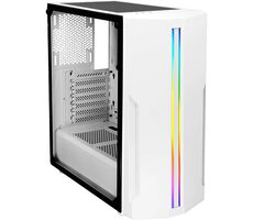 Xilence White Blade RGB (XG221) weiß / ATX / 2x USB-A 3.0 / ohne Netzteil / transparente Seitenwand