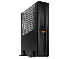 Unverpackt - Silverstone RVZ02B-W Rabenschwarz / Mini-ITX / 2x USB 3.0 / ohne Netzteil / unverpackt