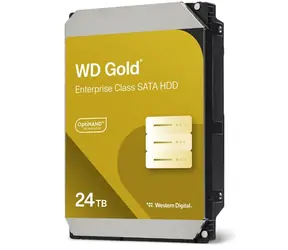 WD Gold WD242KRYZ 24 TB / HDD / 3,5" SATA III / 7.200 U/min / 512 MB Cache / 5 Jahre