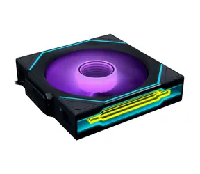 Lian Li UNI FAN SL-INF Kabelloser Reverse Blade Lüfter, schwarz/ARGB/120 mm/2300 U/min/32,2 dB/69,7 CFM/4-polig