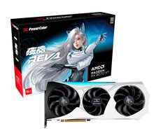 PowerColor Hellhound RX 9070 XT REVA 16GB OC / 3010 MHz / 16 GB GDDR6 / 256-Bit / 1x HDMI + 3x DP / 800 W (8+8)